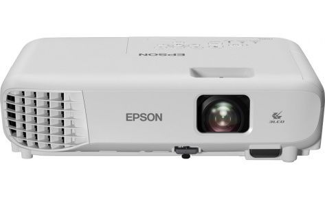 Проектор офисный Epson EB-E01 (LCD, 0.55" P.Si TFT x 3, 3300 ANSI лм, к- 15000:1, XGA 1024x768 (4:3), IN: HDMI, D-Sub, Беспроводной ПДУ, Min: 28 dBA,