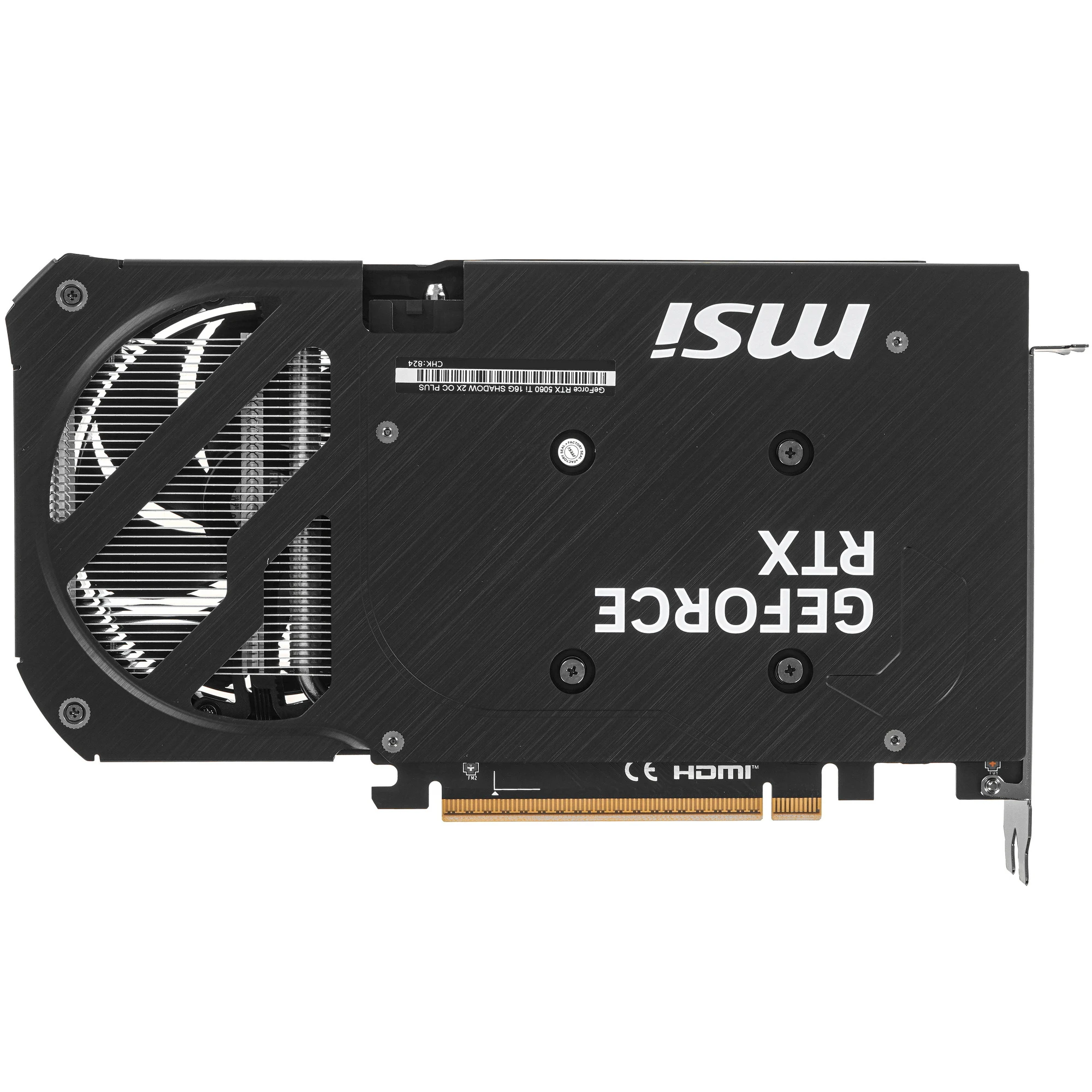 Видеокарта MSI GeForce RTX 5060 Ti 16G SHADOW 2X OC PLUS