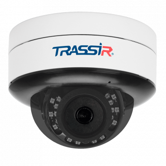 IP видеокамера Trassir TR-D3121IR2 V6 2.8 (белый, 2.8 мм)
