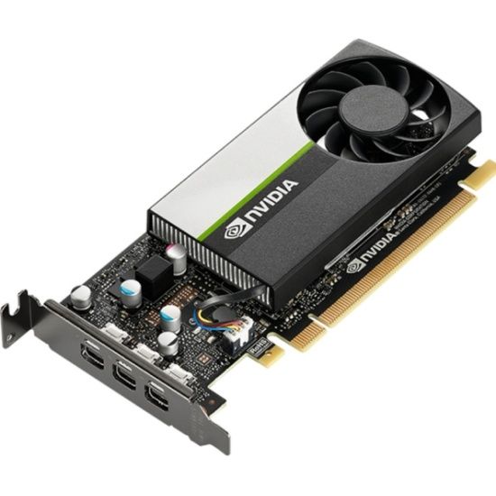 Видеокарта PNY NVIDIA T400 (PCI-E 3.0, 2048 MB, GDDR6, 64 bit, Base: 1070 MHz, Boost: 1425 MHz, 4000 MHz, 12nm, TU117, 384/24/16, БП от 300 Вт, активн