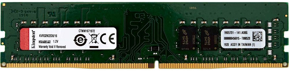 Память оперативная Kingston ValueRAM KVR32N22D8/16