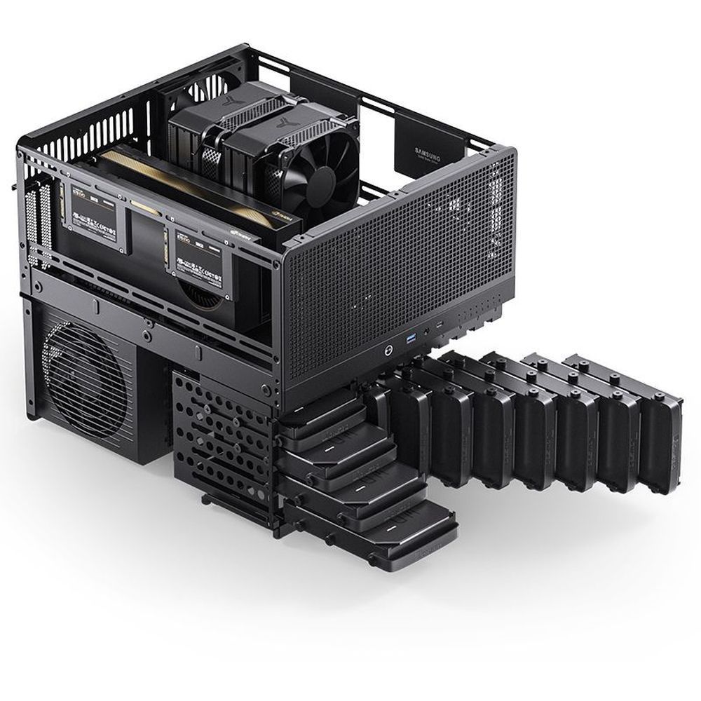 Корпус без блока питания JONSBO N5 Black