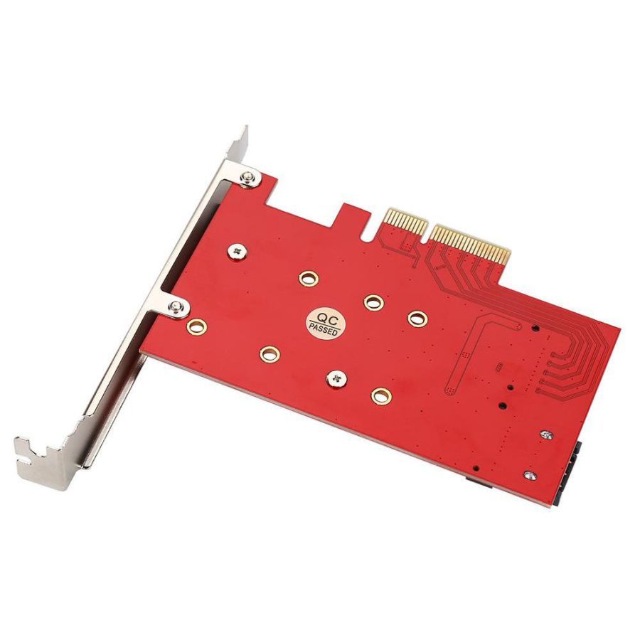 Плата расширения M2 ORIENT C296E (PCI Express 4x, внутренние порты M.2 Key B SATA + M.2 Key M NVMe + SATA600 , поддержка SSD до 80 мм(2280)) [ C296E ]