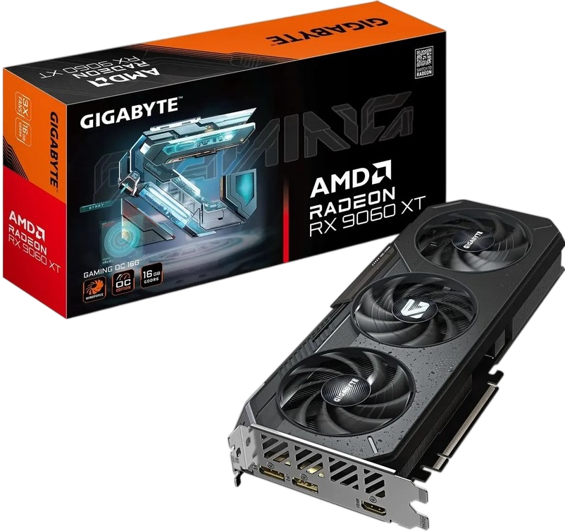 Видеокарта GIGABYTE GV-R9060XTGAMING OC-16GD