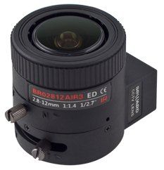 Объектив Beward BR02812AIR3 (черный,  f = 2.8 - 12.0 мм, F1.4, 1/2.5", ИК-коррекция, АРД DC-Drive, крепление CS)
