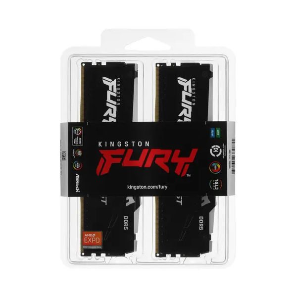Память оперативная Kingston FURY Beast RGB EXPO KF560C30BBEAK2-16