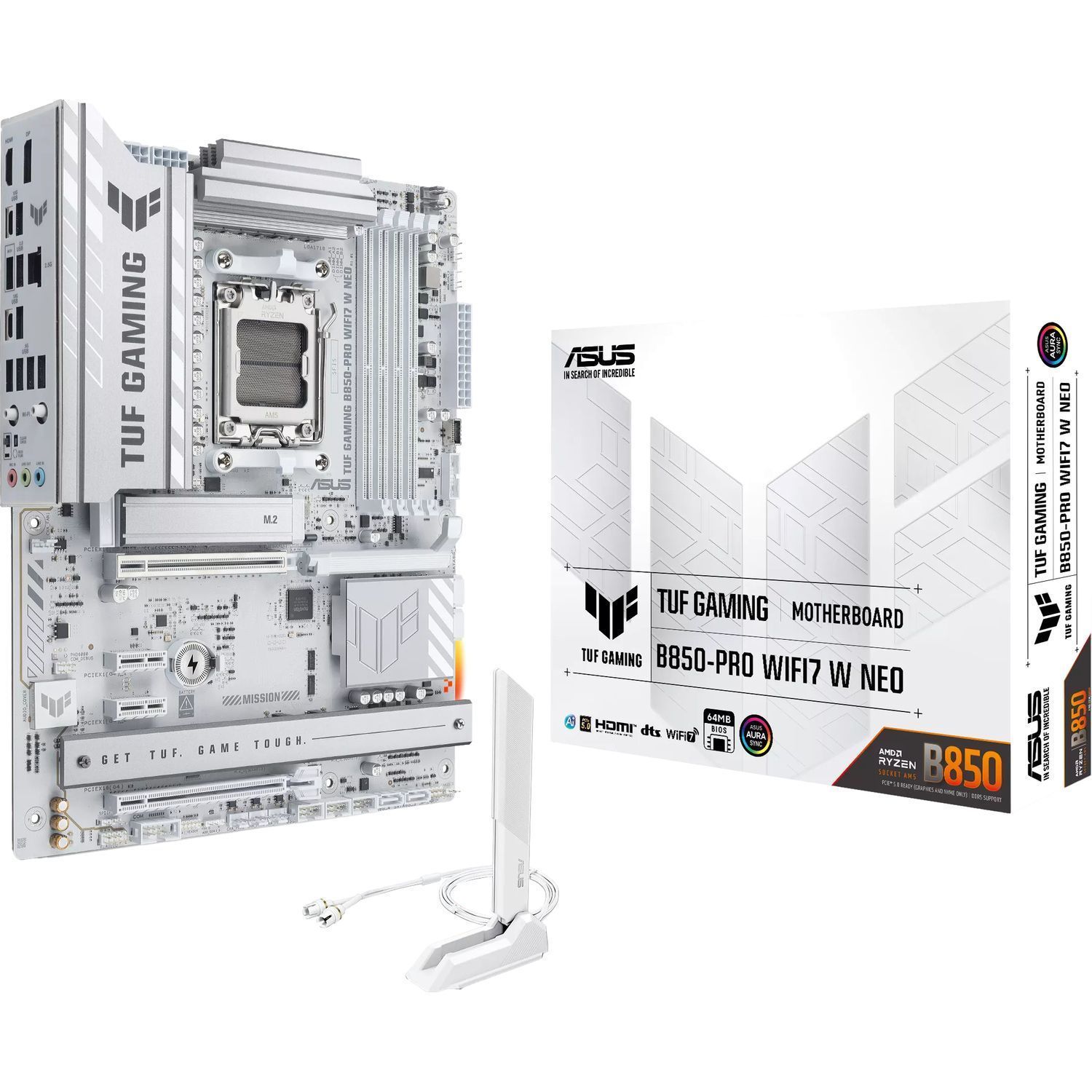 Материнская плата ASUS TUF GAMING B850-PRO WIFI7 W NEO (90MB1NW0-M0EAY0)