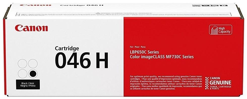 Картридж Canon 046 H BK [ 1254C002 ] (black, до 6300 стр) для Canon i-SENSYS LBP650, MF730