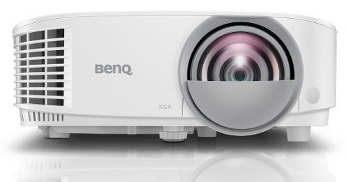 Проектор короткофокусный BenQ MX808STH (DLP, 3600 ANSI лм, к- 20000:1, XGA 1024x768 (4:3), IN: D-sub x 2, HDMI x 1,  USB,   OUT: D-sub, Беспроводной П
